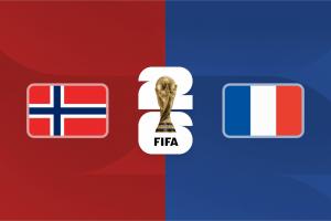 世界杯：挪威对阵法国首发阵容揭晓，姆巴佩首发哈兰德替补，登贝莱出战